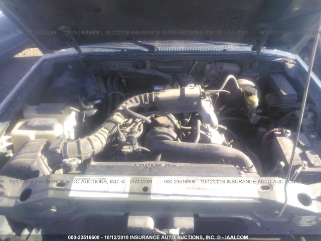 1FTYR10C6YPA33578 - 2000 FORD RANGER 绿色 照片 10