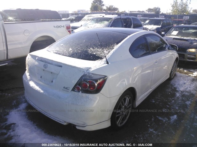 JTKDE167680266804 - 2008 TOYOTA SCION TC 白色 照片 4