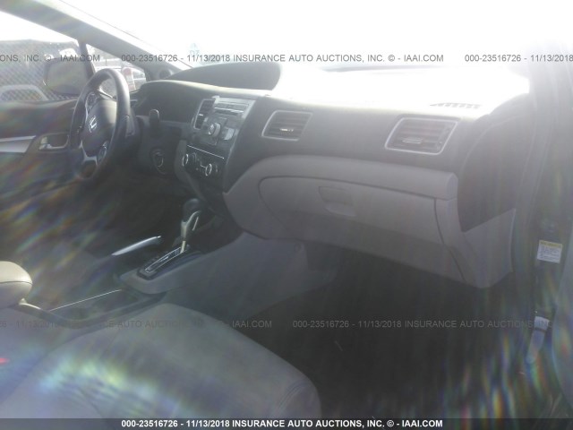 19XFB2F90DE251488 - 2013 HONDA CIVIC EXL 黑色 照片 5