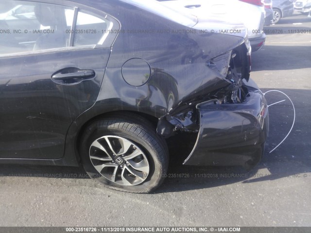 19XFB2F90DE251488 - 2013 HONDA CIVIC EXL 黑色 照片 6