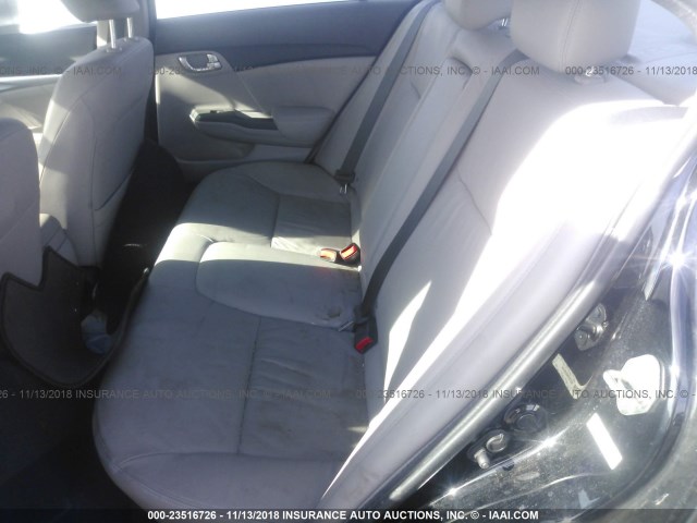 19XFB2F90DE251488 - 2013 HONDA CIVIC EXL 黑色 照片 8