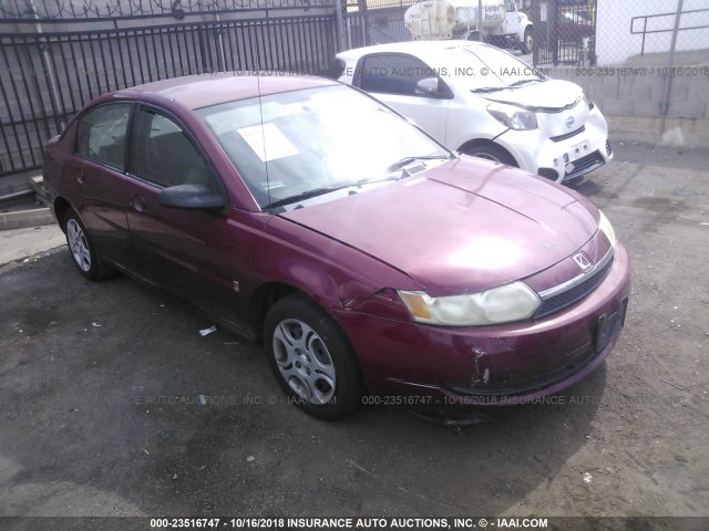 1G8AJ52F14Z179743 - 2004 SATURN ION LEVEL 2 RED photo 1