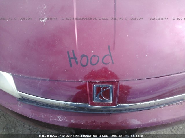 1G8AJ52F14Z179743 - 2004 SATURN ION LEVEL 2 RED photo 10