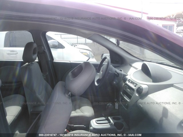 1G8AJ52F14Z179743 - 2004 SATURN ION LEVEL 2 RED photo 5