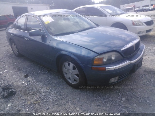 1LNHM86SX2Y710053 - 2002 LINCOLN LS 蓝色 照片 1