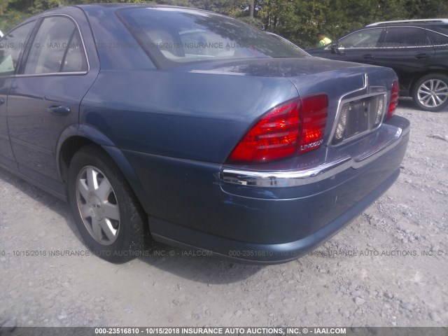 1LNHM86SX2Y710053 - 2002 LINCOLN LS 蓝色 照片 6