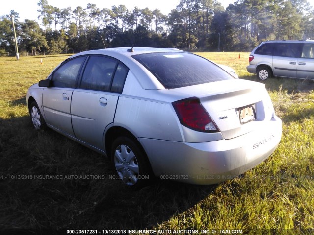 1G8AJ55F97Z200242 - 2007 SATURN ION LEVEL 2 银色 照片 3