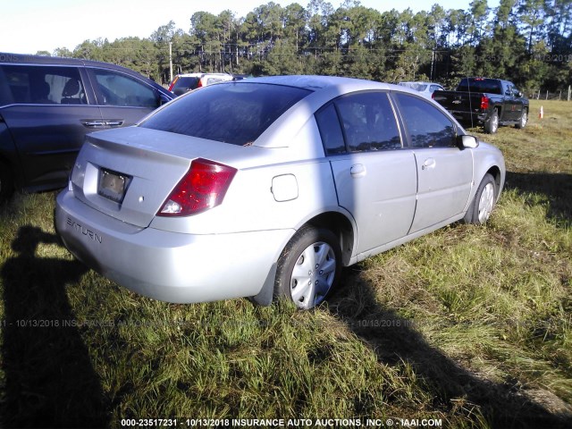1G8AJ55F97Z200242 - 2007 SATURN ION LEVEL 2 银色 照片 4