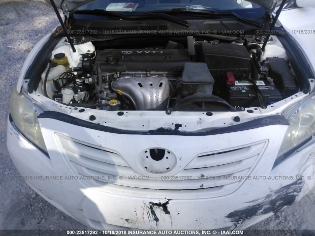4T1BE46K59U915678 - 2009 TOYOTA CAMRY SE/LE/XLE 白色 照片 10