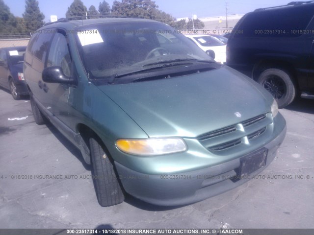 2B4GP44R4WR529716 - 1998 DODGE GRAND CARAVAN SE/SPORT GREEN photo 1