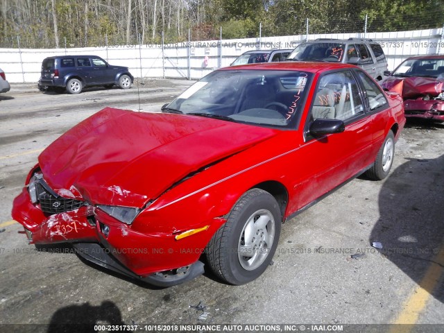 1G1LV15M0SY104288 - 1995 CHEVROLET BERETTA RED photo 2