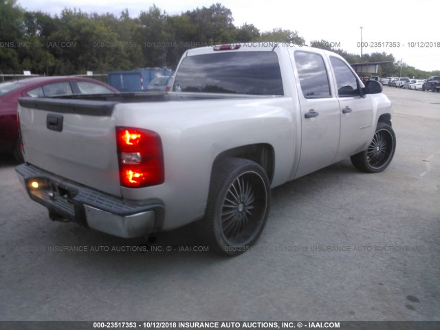 3GCEC13C59G114318 - 2009 CHEVROLET SILVERADO C1500/C1500  LS BROWN photo 4