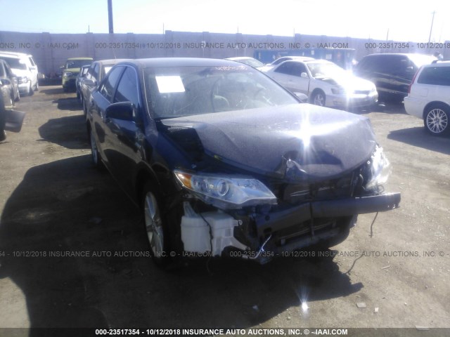 4T1BD1FK5DU088436 - 2013 TOYOTA CAMRY HYBRID/LE/XLE 蓝色 照片 1