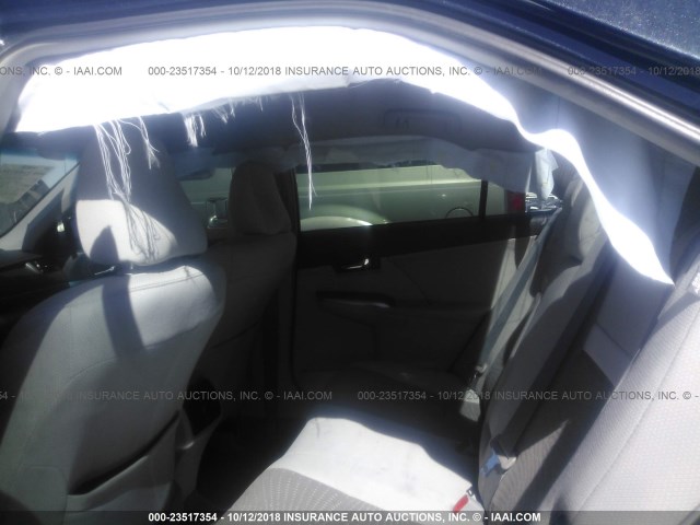4T1BD1FK5DU088436 - 2013 TOYOTA CAMRY HYBRID/LE/XLE 蓝色 照片 8