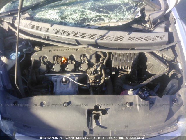 2HGFA16998H348343 - 2008 HONDA CIVIC EXL 银色 照片 10