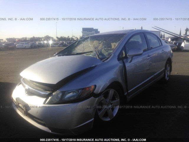 2HGFA16998H348343 - 2008 HONDA CIVIC EXL 银色 照片 2
