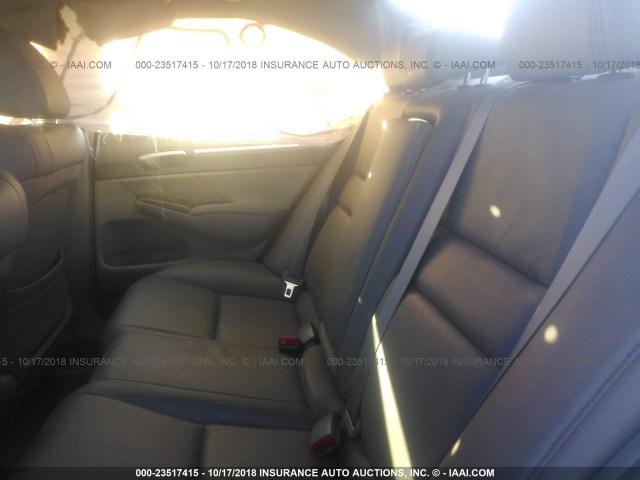 2HGFA16998H348343 - 2008 HONDA CIVIC EXL 银色 照片 8