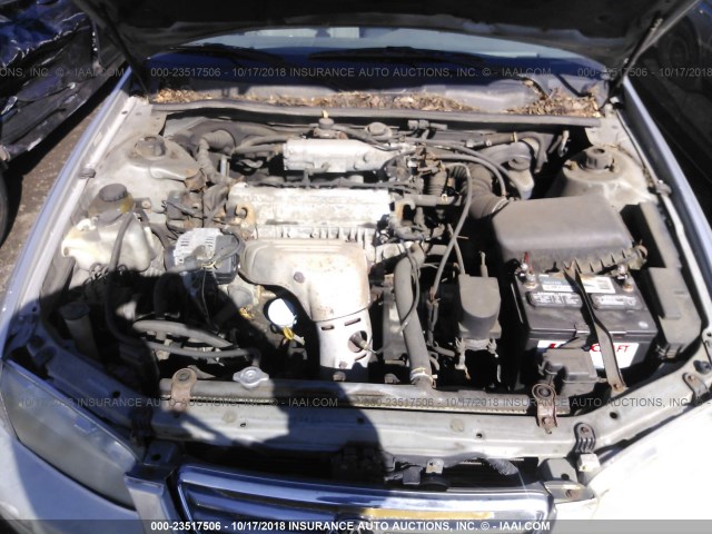 4T1BG22K01U784667 - 2001 TOYOTA CAMRY CE/LE/XLE 银色 照片 10