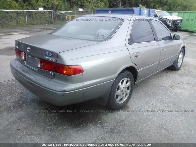 4T1BF22K0YU110516 - 2000 TOYOTA CAMRY LE/XLE GRAY photo 4
