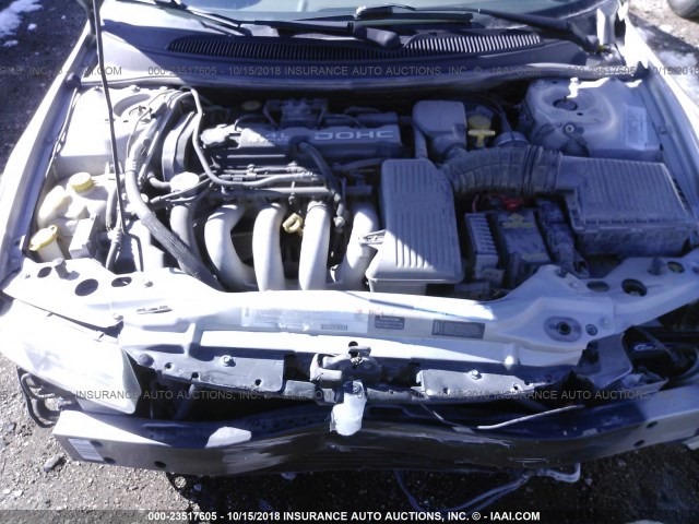 1B3EJ46X0VN572180 - 1997 DODGE STRATUS GRAY photo 10