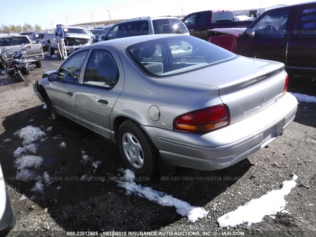 1B3EJ46X0VN572180 - 1997 DODGE STRATUS GRAY photo 3