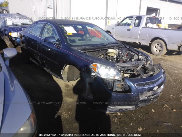 1G1ZC5EB4A4130887 - 2010 CHEVROLET MALIBU 1LT BLUE photo 1