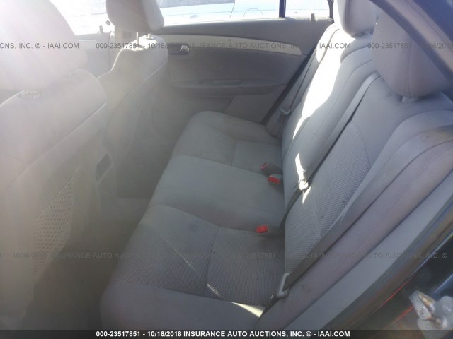 1G1ZC5EB4A4130887 - 2010 CHEVROLET MALIBU 1LT BLUE photo 8