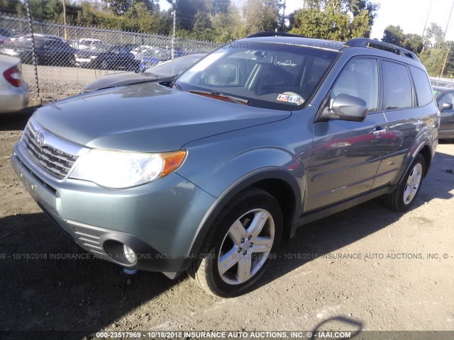 JF2SH64679H753026 - 2009 SUBARU FORESTER 2.5X LIMITED GRAY photo 2
