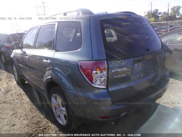 JF2SH64679H753026 - 2009 SUBARU FORESTER 2.5X LIMITED GRAY photo 3