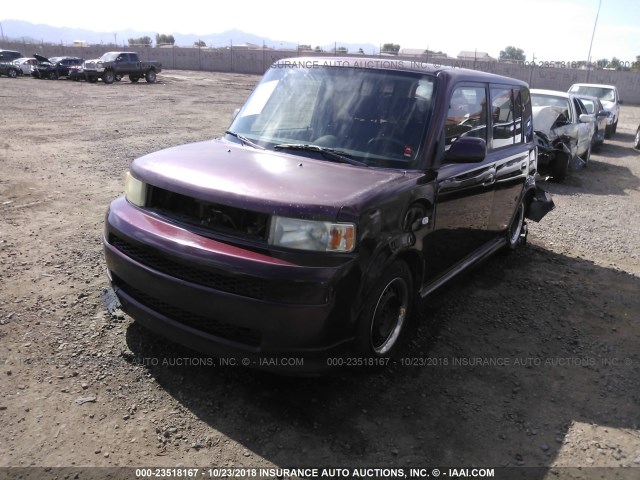 JTLKT324964054033 - 2006 TOYOTA SCION XB Bənövşəyi foto 2