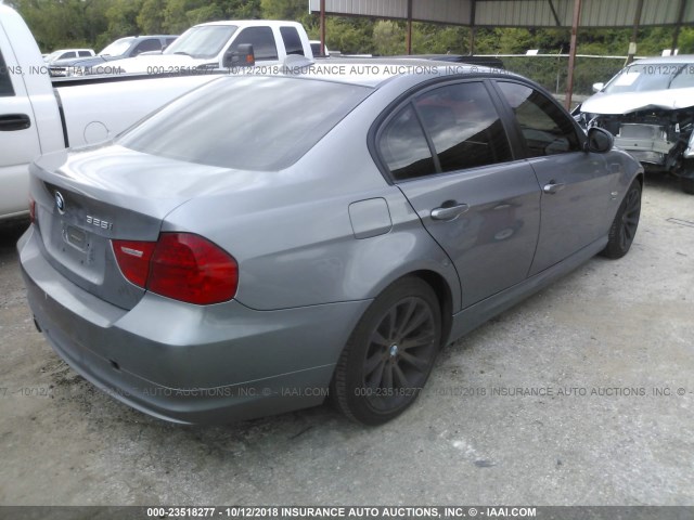 WBAPK53589A645058 - 2009 BMW 328 XI SULEV GRAY photo 4