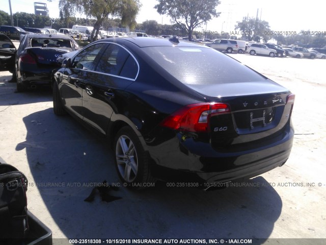 YV140MFM4F1349873 - 2015 VOLVO S60 PLATINUM BLACK photo 3