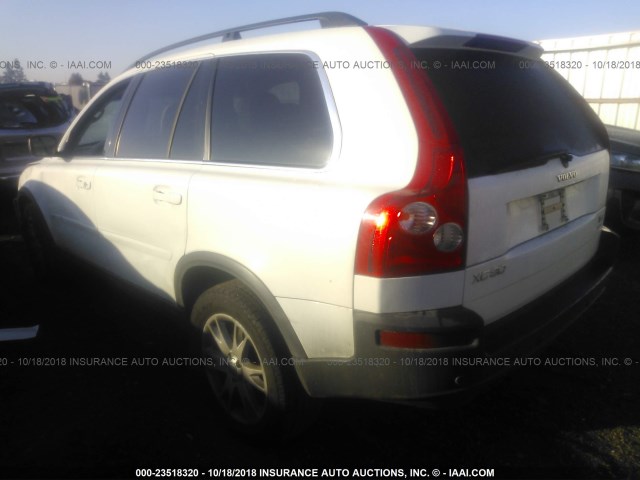 YV1CZ852251189841 - 2005 VOLVO XC90 V8 WHITE photo 3