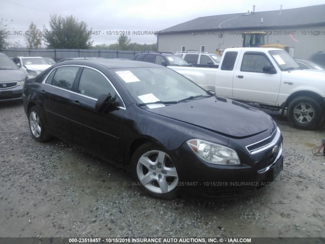 1G1ZB5E18BF220835 - 2011 CHEVROLET MALIBU LS 黑色 照片 1