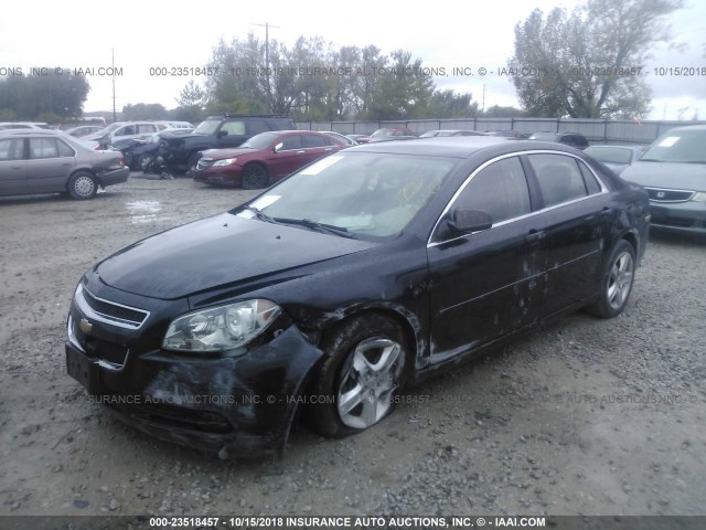 1G1ZB5E18BF220835 - 2011 CHEVROLET MALIBU LS 黑色 照片 2