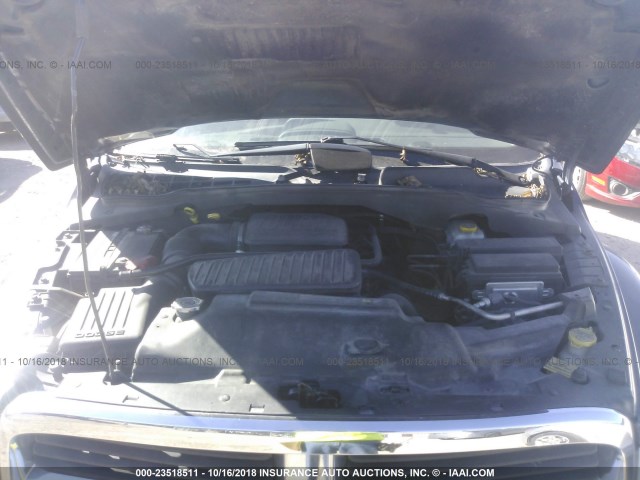 1D4HB38N65F624701 - 2005 DODGE DURANGO ST BLUE photo 10