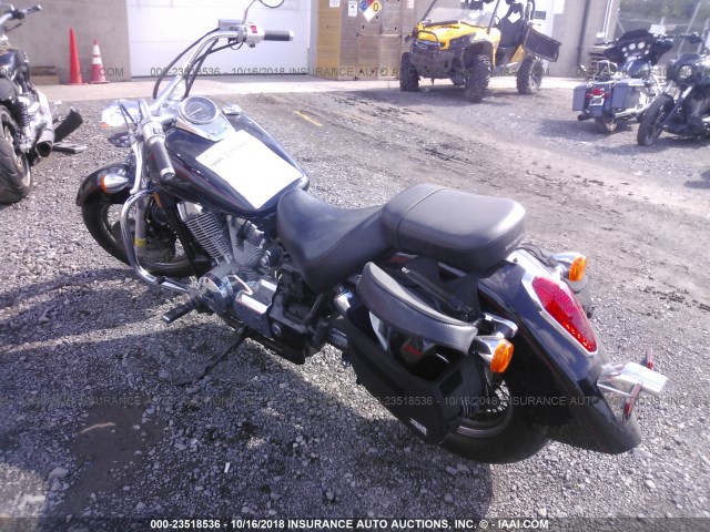 JH2RC50467M302384 - 2007 HONDA VT750 BLACK photo 3