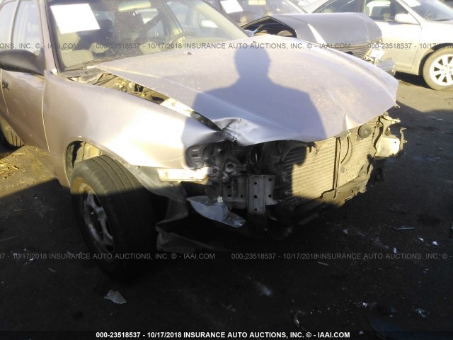 1NXBR12E8YZ320678 - 2000 TOYOTA COROLLA VE/CE/LE TAN photo 6