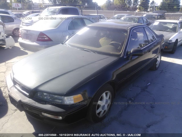 JH4KA8270MC010089 - 1991 ACURA LEGEND LS Қара фото 2