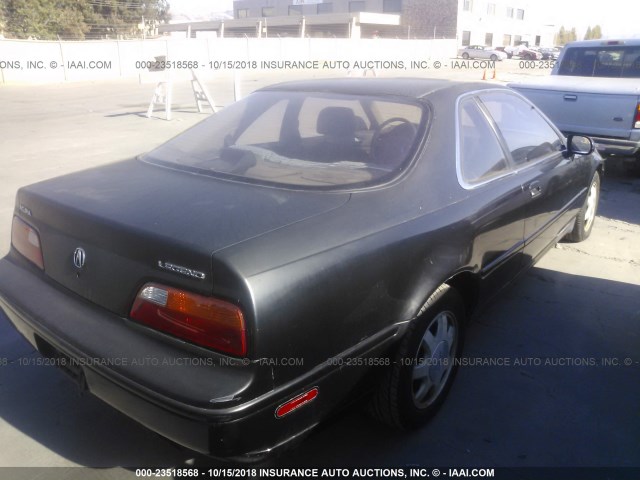 JH4KA8270MC010089 - 1991 ACURA LEGEND LS Қара фото 4