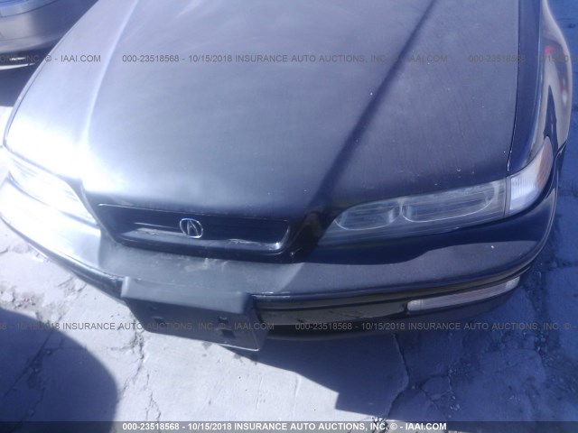 JH4KA8270MC010089 - 1991 ACURA LEGEND LS Қара фото 6