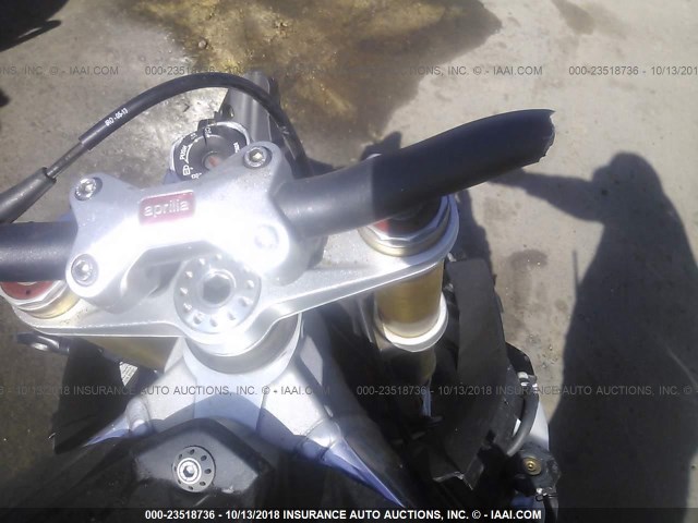 ZD4TYCA09ES000049 - 2014 APRILIA TUONO VR4 WHITE photo 7