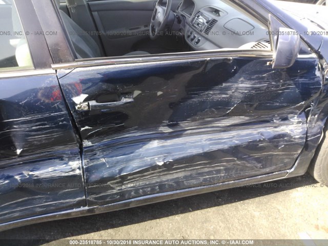 4T1BE32K44U373837 - 2004 TOYOTA CAMRY LE/XLE/SE BLUE photo 6