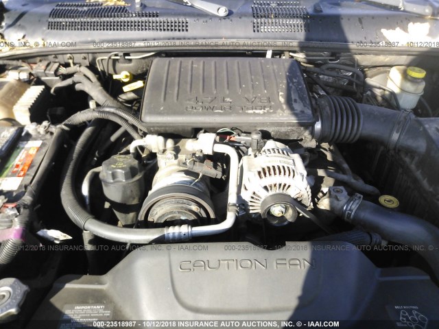 1J4GW48N54C357631 - 2004 JEEP GRAND CHEROKEE LAREDO/COLUMBIA/FREEDOM 蓝色 照片 10