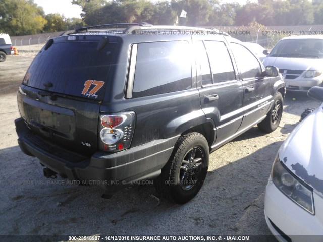 1J4GW48N54C357631 - 2004 JEEP GRAND CHEROKEE LAREDO/COLUMBIA/FREEDOM 蓝色 照片 4