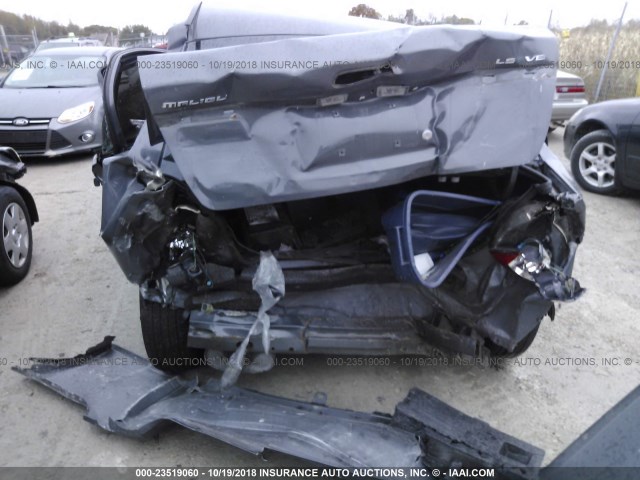 1G1ZS57N37F235024 - 2007 CHEVROLET MALIBU LS ნაცრისფერი ფოტო 6