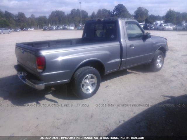 4F4YR12C0XTM29113 - 1999 MAZDA B2500 GRAY photo 4