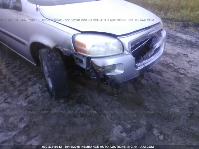 1GNDV23L75D226256 - 2005 CHEVROLET UPLANDER LS GRAY photo 6