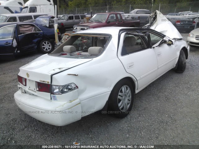 4T1BG22K9YU750835 - 2000 TOYOTA CAMRY CE/LE/XLE 白色 照片 4