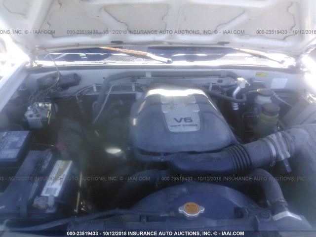 4S6DM58WXY4408704 - 2000 HONDA PASSPORT EX/LX 银色 照片 10